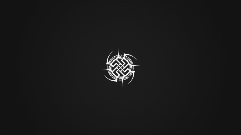 minimalism, swastika, tribal, abstract, 1080P, logo