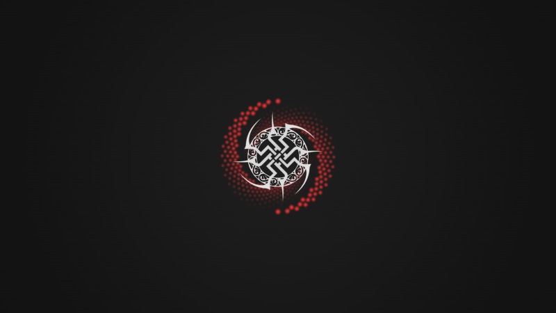 minimalism, black background, tribal, abstract, 1080P