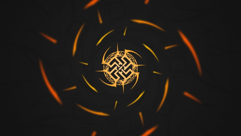 minimalism, tribal, abstract, 1080P, logo, swastika