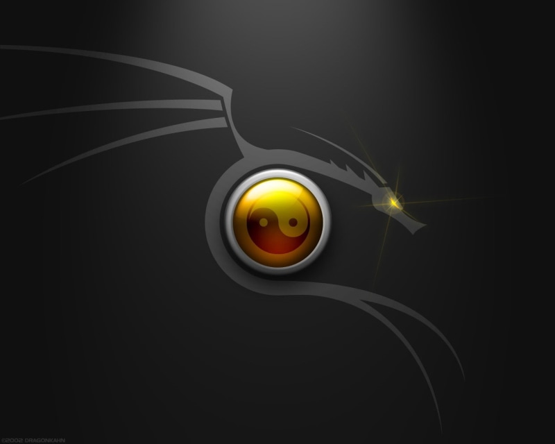 Yin And Yang, dragon, 720P