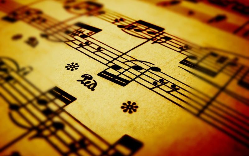 musical Instrument, antique, singing, music, treble Clef, arts And Entertainment, musical Note, no People, orchestra, art, selective focus, communication