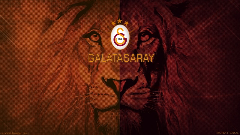 Soccer, Galatasaray S.K., Logo, Emblem, Lion, 1080P