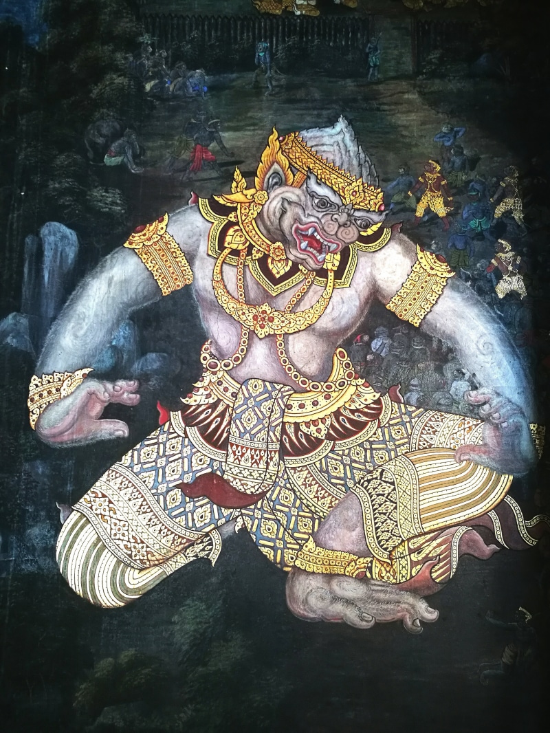 thailand, belief, human representation, no people, hanuman, attraction, creativity, craft, spirituality, close-up, monkey, 4K, representation, festival