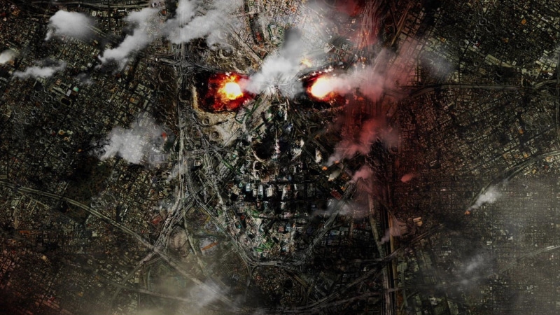 cyborg, terminator, salvation, cities, city, 1080P, apocalyptic