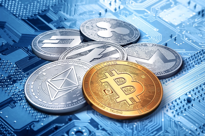 litecoin, dash, bitcoin, 4K, ethereum, ripple, monero