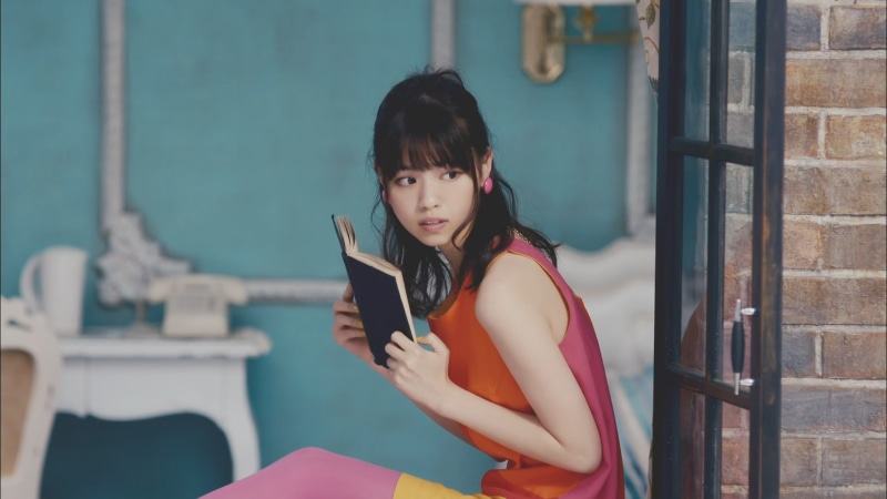 black hair, brown eyes, Asian, looking away, 1080P, brunette, women, Nogizaka46