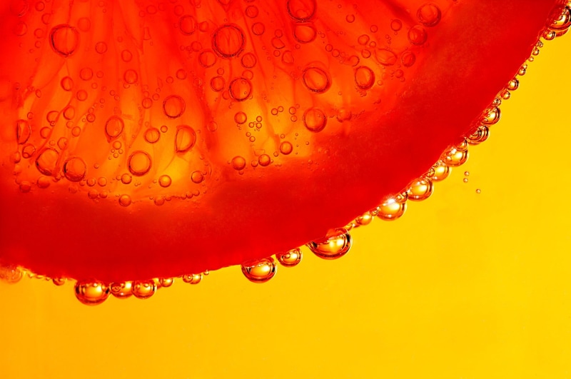 fruit, drop, silver, no people, beaded, extreme close-up, red, drink, beer - alcohol, studio shot, glass, wet, freshness, orange, 1080P, backgrounds, water