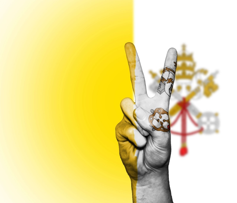 colored background, graphic, personal perspective, one person, peace, colors, showing, communication, art and craft, 4K, hand, studio shot, close-up, human body part