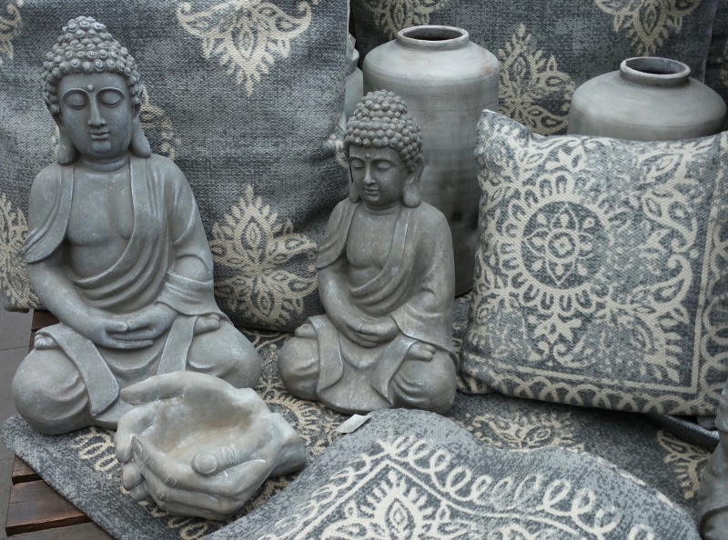 stone, statue, buddha, stone sculpture, human representation, relax, place of worship, hand, religion, built structure, buddha figure, white, old, two