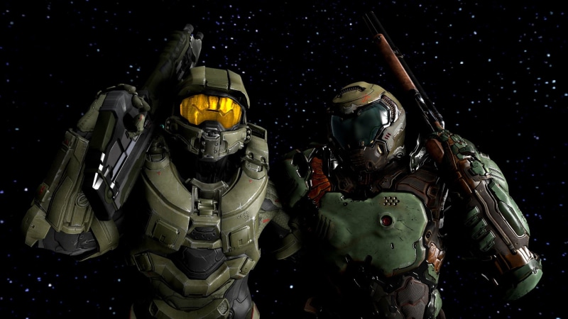 1080P, Xbox, Doom (2016), Halo