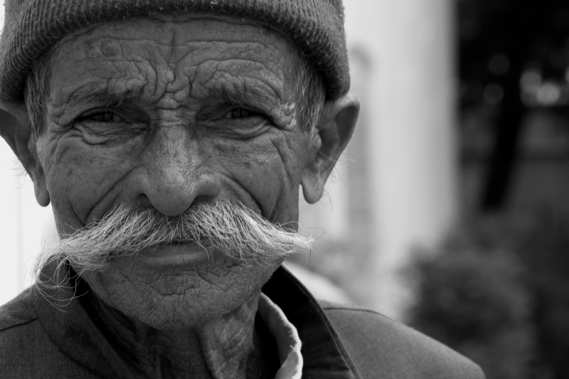 lifestyles, senior men, faith, real people, buddha, india, headshot, portrait, senior adult, retirement, sri lanka, culture, human face, asian, outdoors