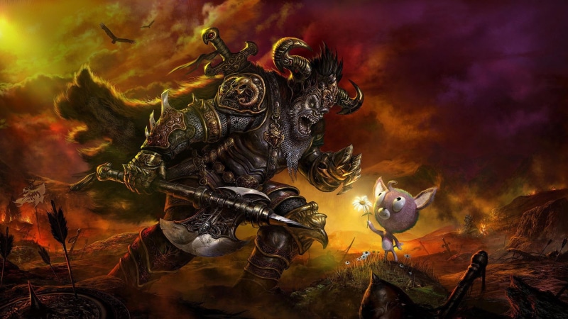 creature, 1080P, floral, monster, game, warcraft, fantasy, application, offering, flower, 1920x1080