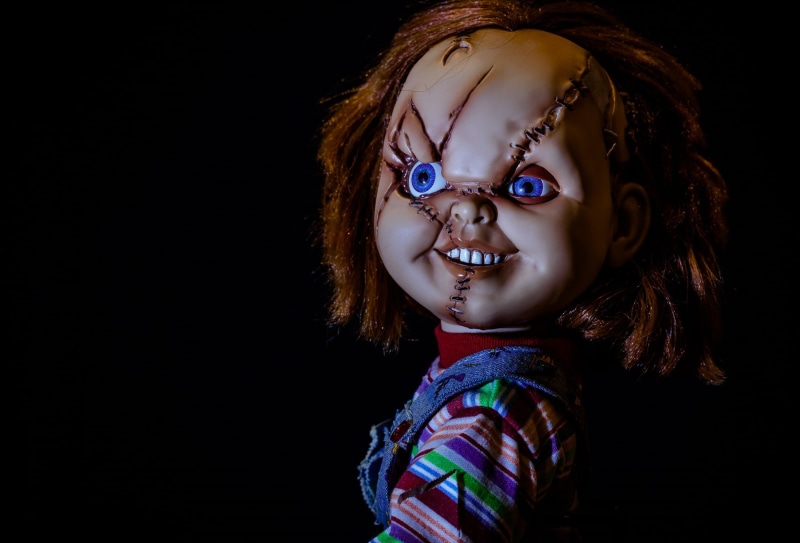 Chucky, 1080P, doll, background