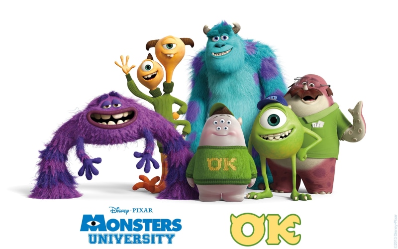 2K, monster, disney, Photo, Monsters, University, pixar, Classmates