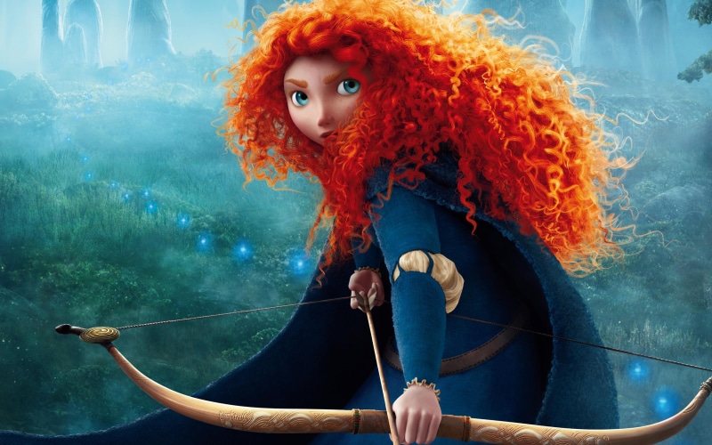 merida, princess, pixars movies, 2K, brave, braves, s
