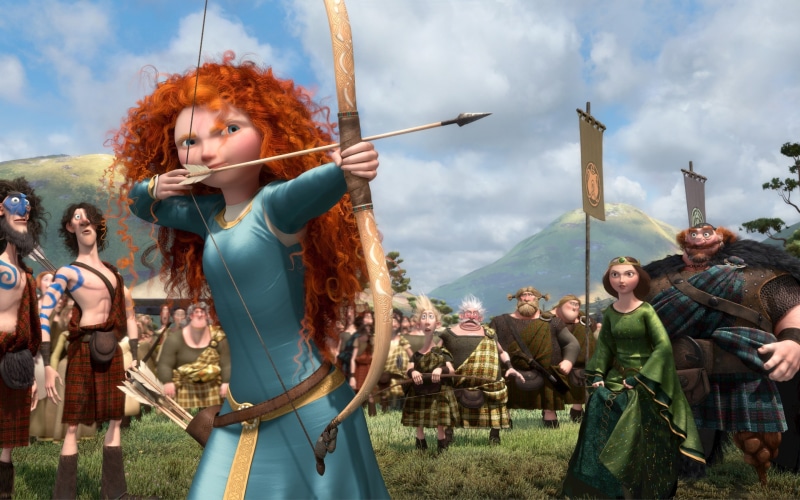 pixar, 2K, brave 3D, brave, brave film, brave disney