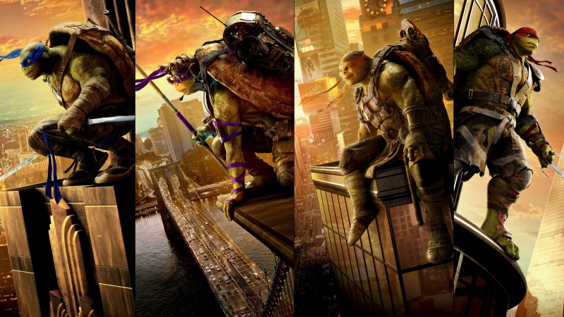 Michelangelo, Raphael, Teenage Mutant Ninja Turtles, Out of the Shadows, 5K, Donatello, Leonardo