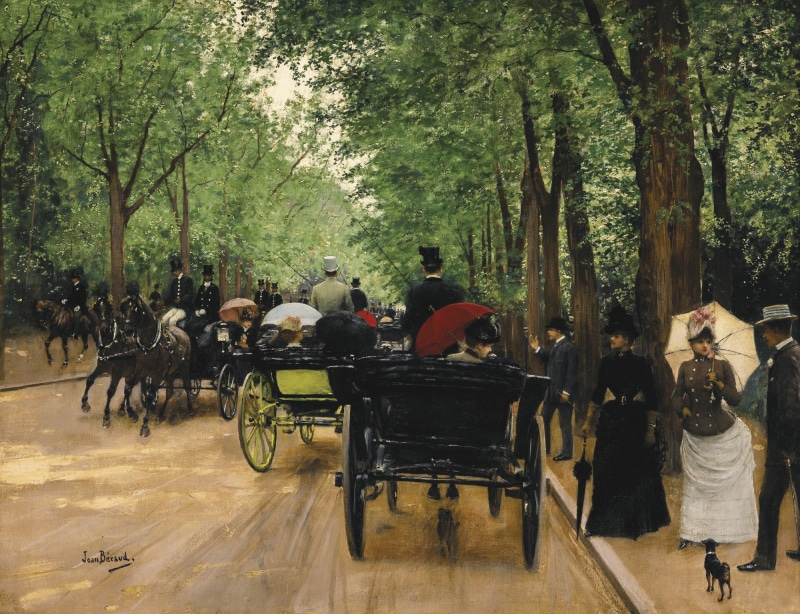 artwork, painting, Jean Beraud, 1080P, classical art