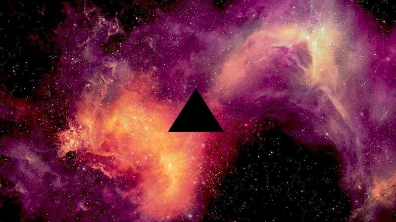 purple, space and astronomy, multi colored, no people, sky, red, space, digital art, polyscape, night, nature, star field, 720P, vibrant color, milky way