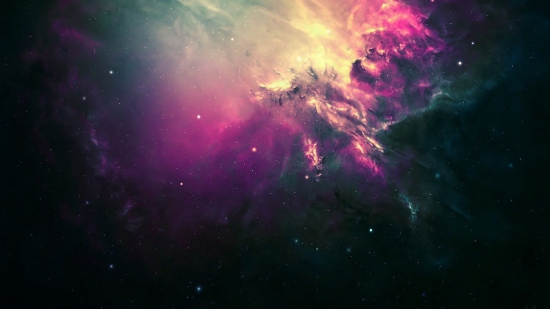 color correction, galaxy, sky, full frame, night, beauty in nature, milky way, mystery, nebula, scenics - nature, star - space, space, outdoors, 1080P