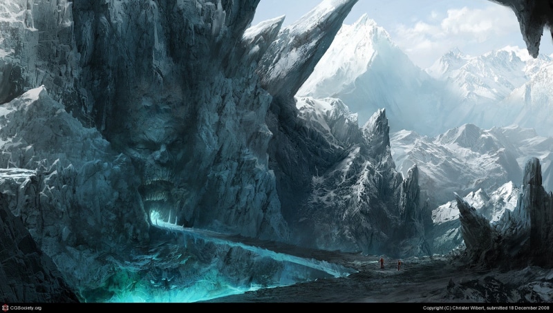 artwork, 720P, 2008 (Year), mountains, fantasy art