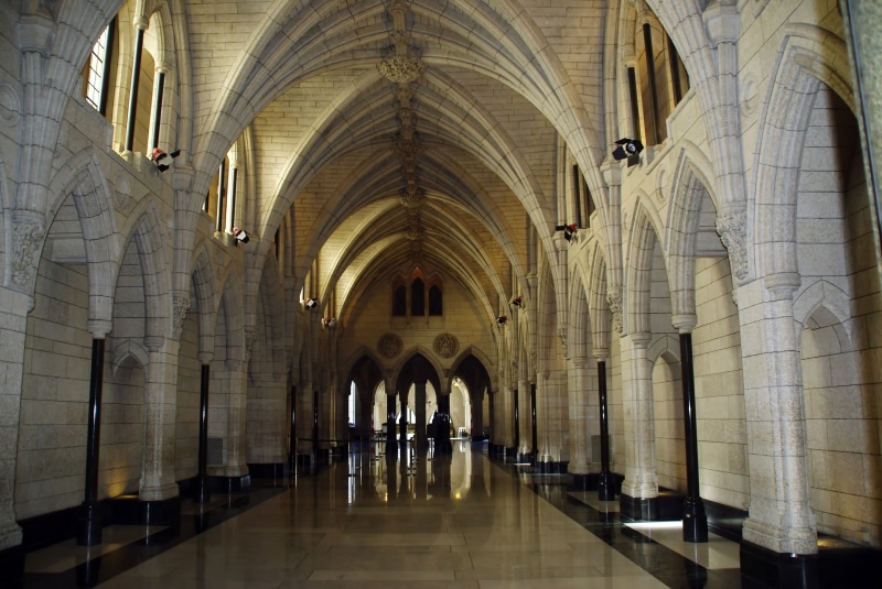places Of Worship, arches, tiled floor, Canada, flooring, architecture and art, architectural column, ontario, photos, indoors, arcade, Corridors, colonnade
