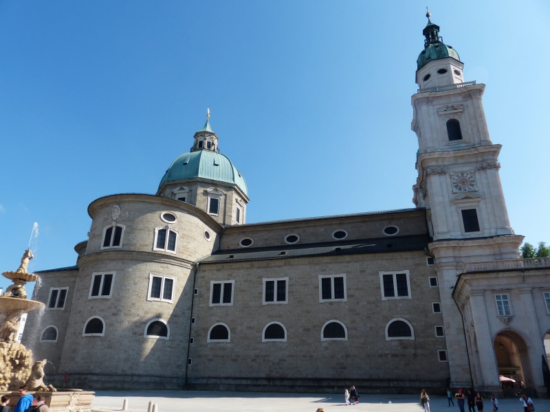 transept, austria, sky, tower, built Structure, rupert, architectural column, historic centre, Dom, famous Place, the past, architecture, place of worship