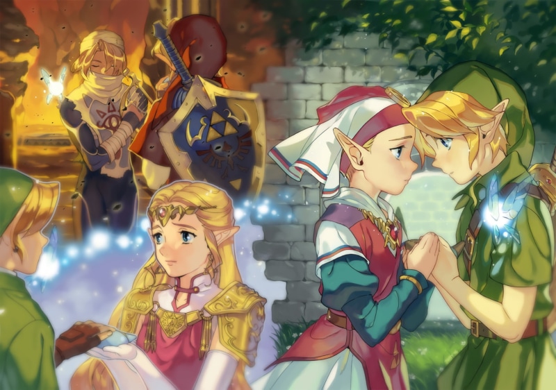 Sheik (The Legend of Zelda), Zelda, The Legend Of Zelda: Ocarina Of Time, 1080P, Link, Navi (The Legend Of Zelda)