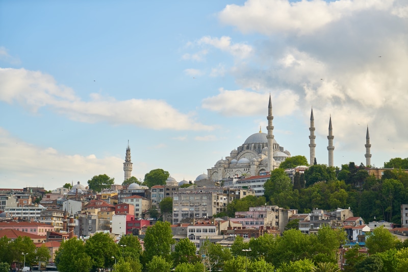 god, beautiful, high, built structure, cloud - sky, architecture, place of worship, ancient city, travel destinations, cityscape, Dome, Minaret, building exterior