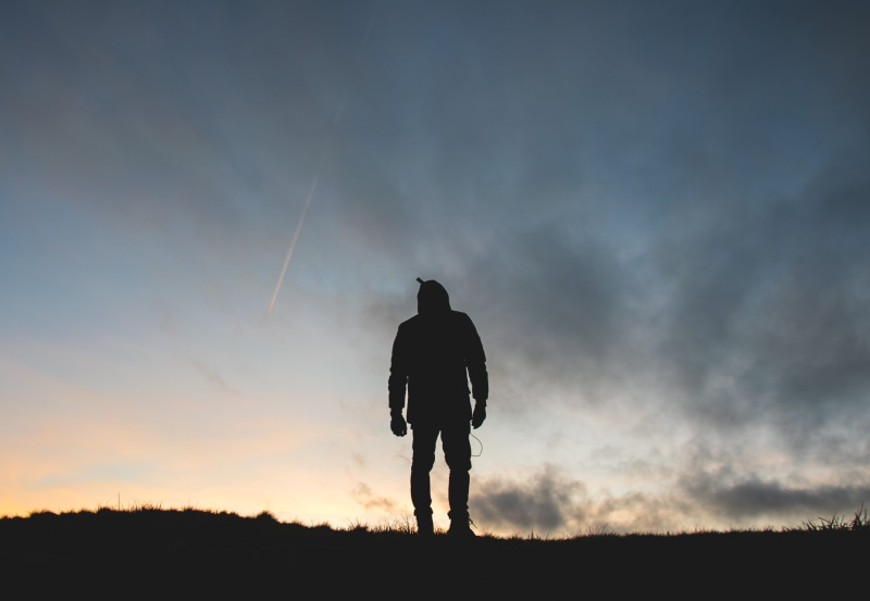across, leisure activities, sunset, sunlight, light, beauty in nature, red sky, clouds, vapor trail, dawn, horizon, sky, adventure, silhouette, 4K, dusk