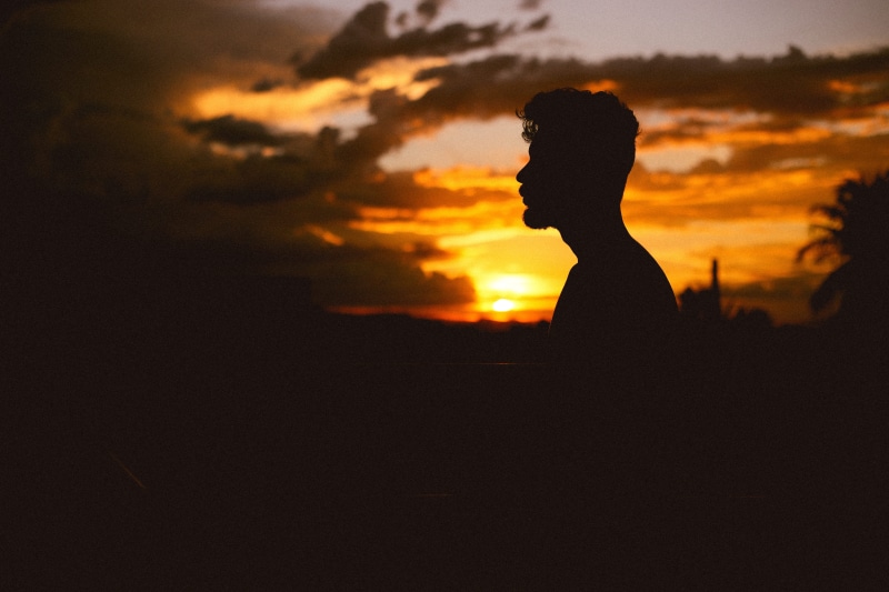 nature, sport, copy space, tranquility, red sky, tai chi, sunset, silhouette, beauty in nature, dramatic sky, 5K, sun, weather, s, worship, light, orange color