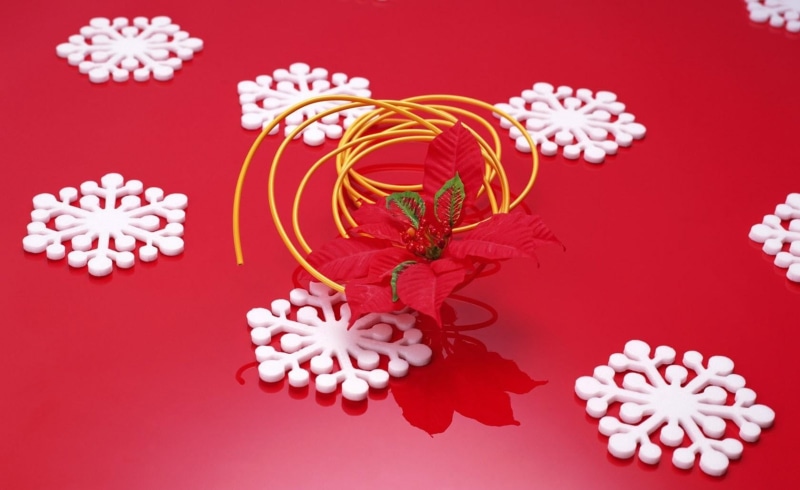 flowering plant, red background, white, decoration, indoors, large group of objects, event, cultures, snowflake, no People, abstract, candy, ornate, close-up