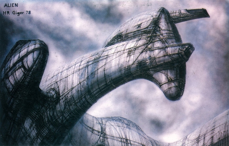 r, textured, animal, h, creativity, monster, art and craft, horror, Dark, Worm, art, fi, plant, Giger, outdoors, cloud - sky, nature, tree, sculpture, creature