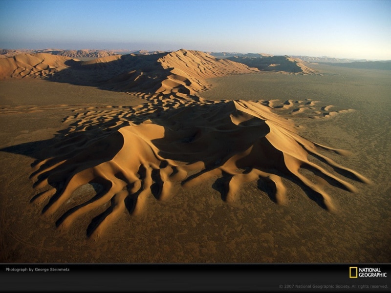 high angle view, scenics - nature, tranquility, environment, desert, sand, Middle East, land, remote, nature, National Geographic, dune, outdoors, 480P
