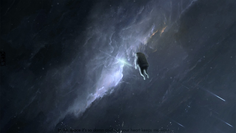 astronaut, quote, 1080P, outer, space