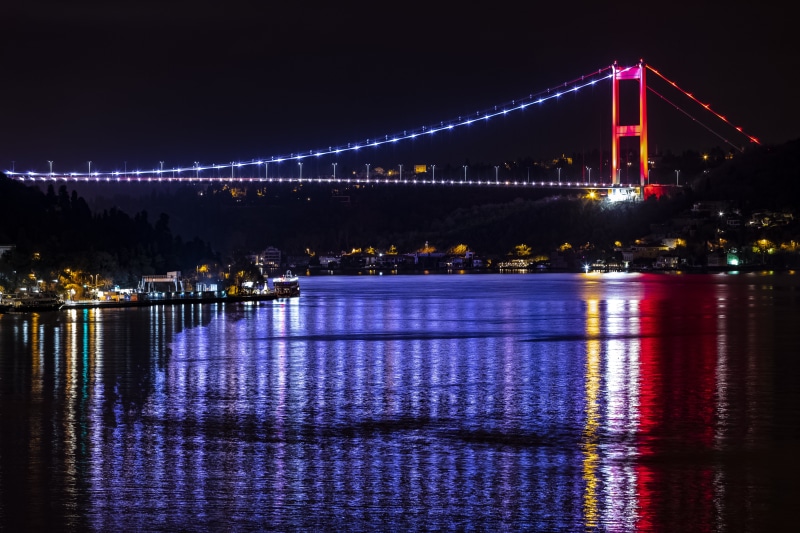 connection, istanbul, turkey, night, nature, marmara, vanikoy, bosphorus, building exterior, long exposure, hulki okan tabak, illuminated, architecture