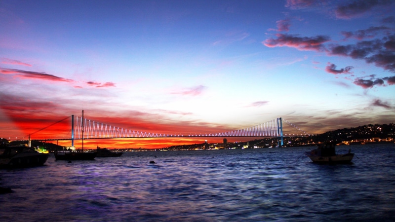 Istanbul, 1080P, Bosphorus, Turkish, bridge, turkey, Bosphorus Bridge