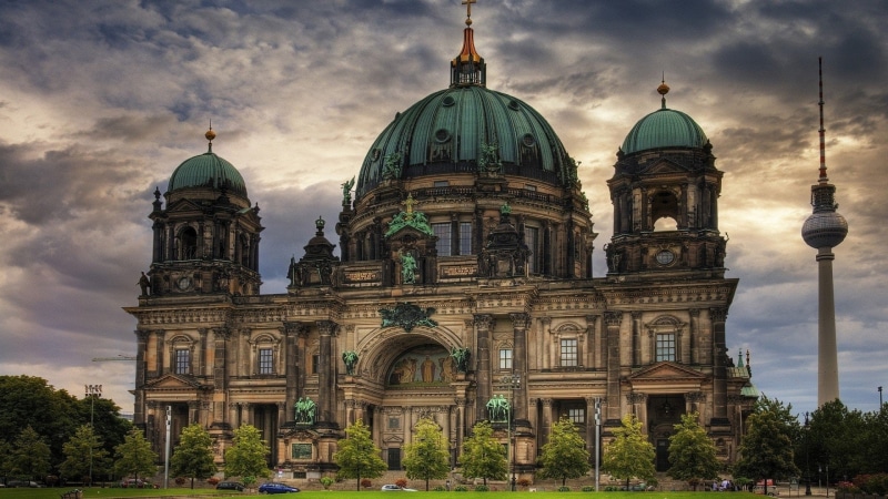 Berlin, Germany, Cathedrals, Religious, Berlin Cathedral, Church, 1080P