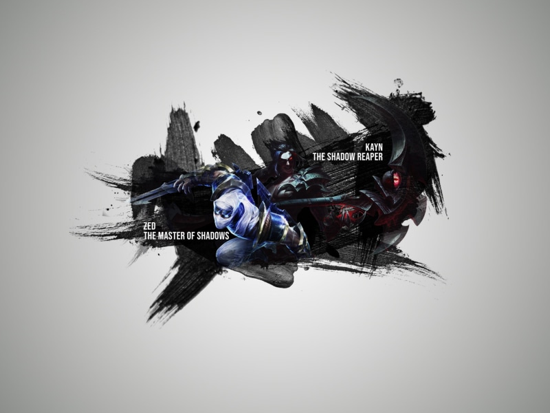 Zed (League Of Legends), 1080P, League Of Legends, Kayn (League Of Legends), Video Game