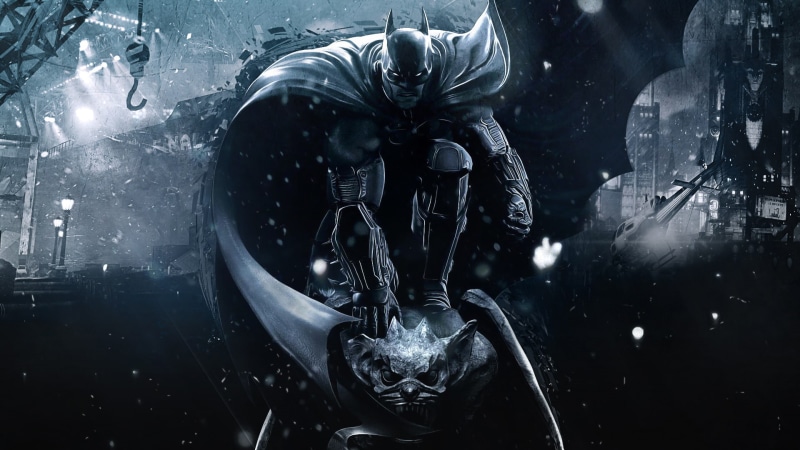 1080P, Batman, Batman: Arkham Origins, Statue, City, Night, Rocksteady Studios, DC Comics, Video Game, Warner Bros. Games Montreal, Background, Hero, Arkham Origins