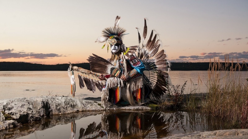 spiritual, tranquil scene, men, sunset, vertebrate, water, bird, animal wildlife, reflection, nature, wood - material, day, scenics - nature, plant, sky