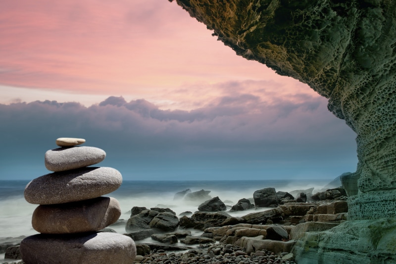 solid, zen, texture, land, background, feng shui, asia, assembly, balance, stack rock, stones, harmony, relaxation, tranquil scene, no people, sky, pebble
