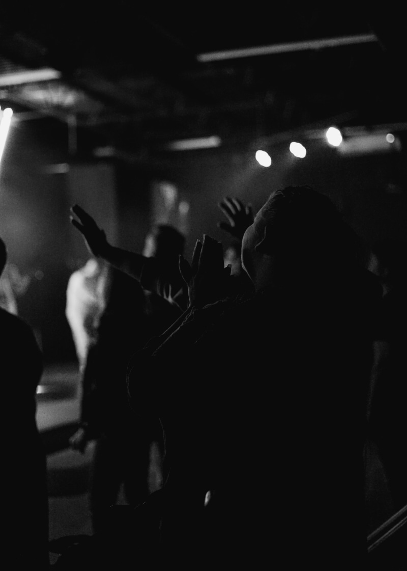 indoors, lighting, praise god, human arm, human, hands, dance pose, arts culture and entertainment, event, raise hands, men, adult, performance, popular music concert