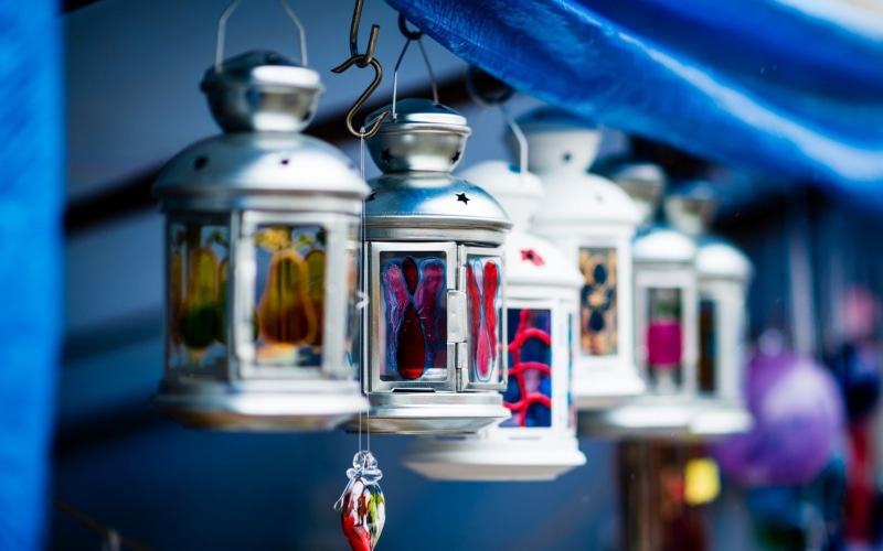 depth, photography, lamps, 1080P, macro, field, bokeh, blurred, depth of field