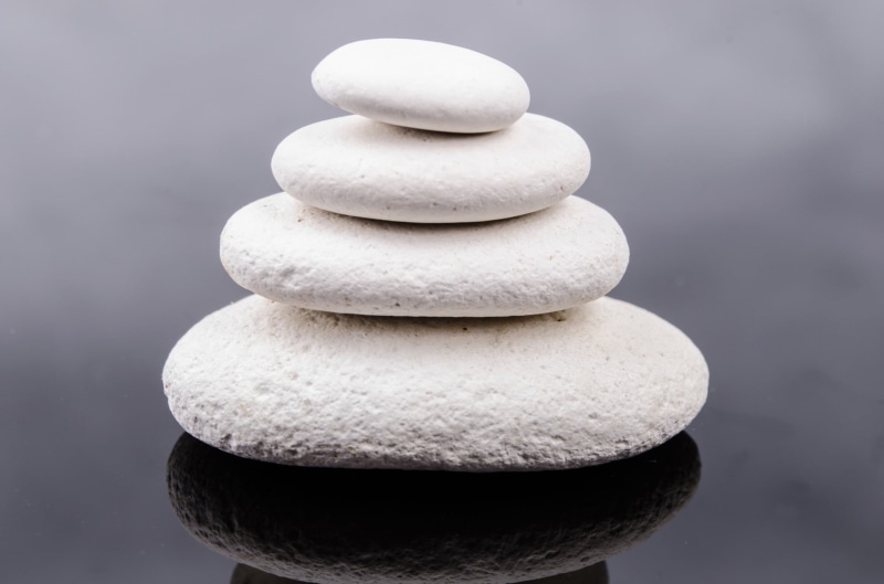 alternative, treatment, white color, abstract, isolated, stability, group, white, no people, nature, simplicity, harmony, therapy, water, stacking, softness