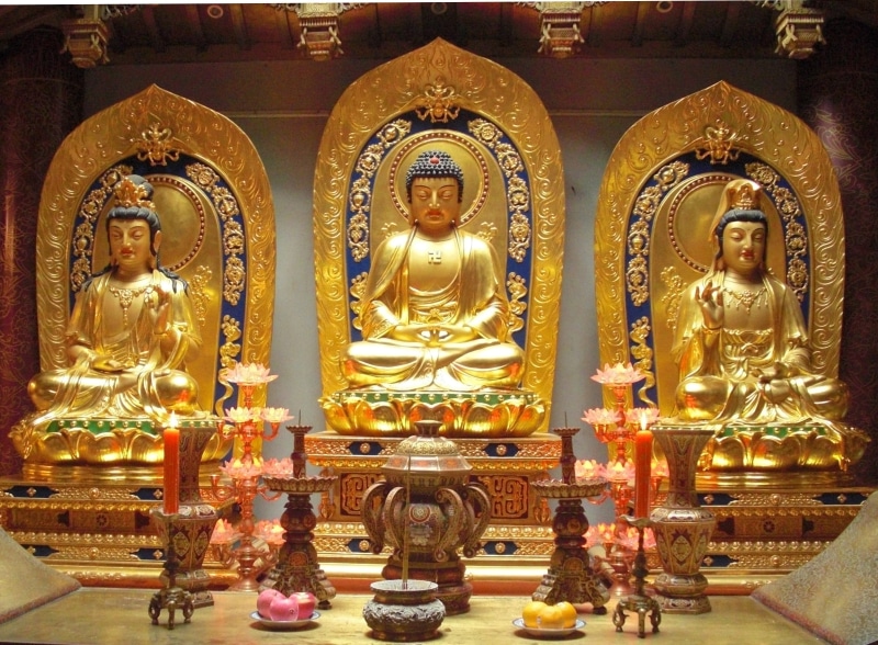 male likeness, statue, buddhism, no people, human representation, religion, architectural, temple, indoors, buddha, inside, 2K, lighting, photography