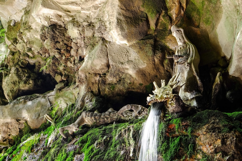 beauty in nature, water, japan, scenics - nature, flowing water, long exposure, eroded, bodhisattva, rock formation, solid, dragon, shimizu waterfall, rock - object