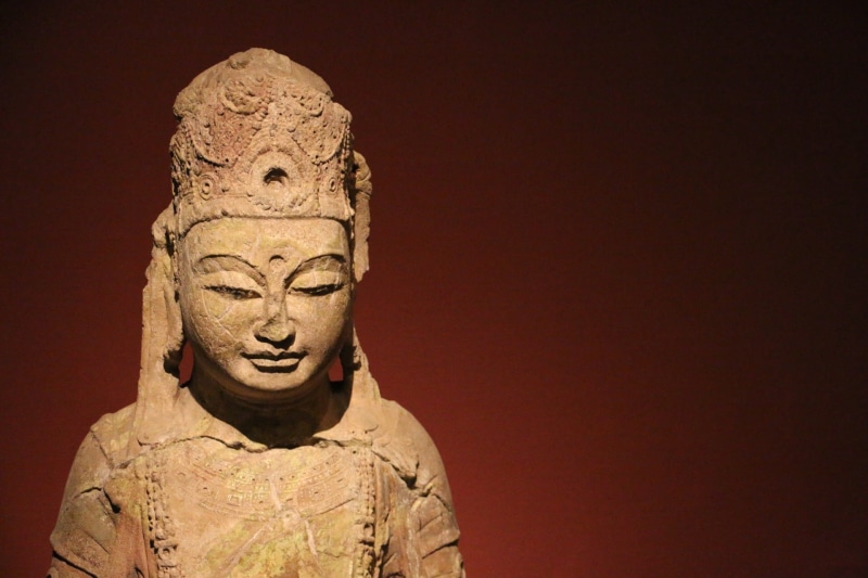 craft, chinese antiquity, antique, archaeology, close-up, male likeness, architecture, statues, human representation, sculpture, spirituality, belief, representation