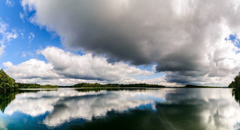 photography, polish, reflective, body, scene, clouds, summer, tourism, reflection, beauty in nature, reflection lake, power in nature, landscape, tourists