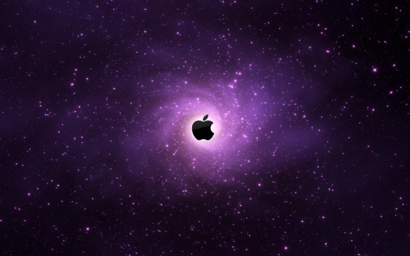 1080P, apple, dark, logo
